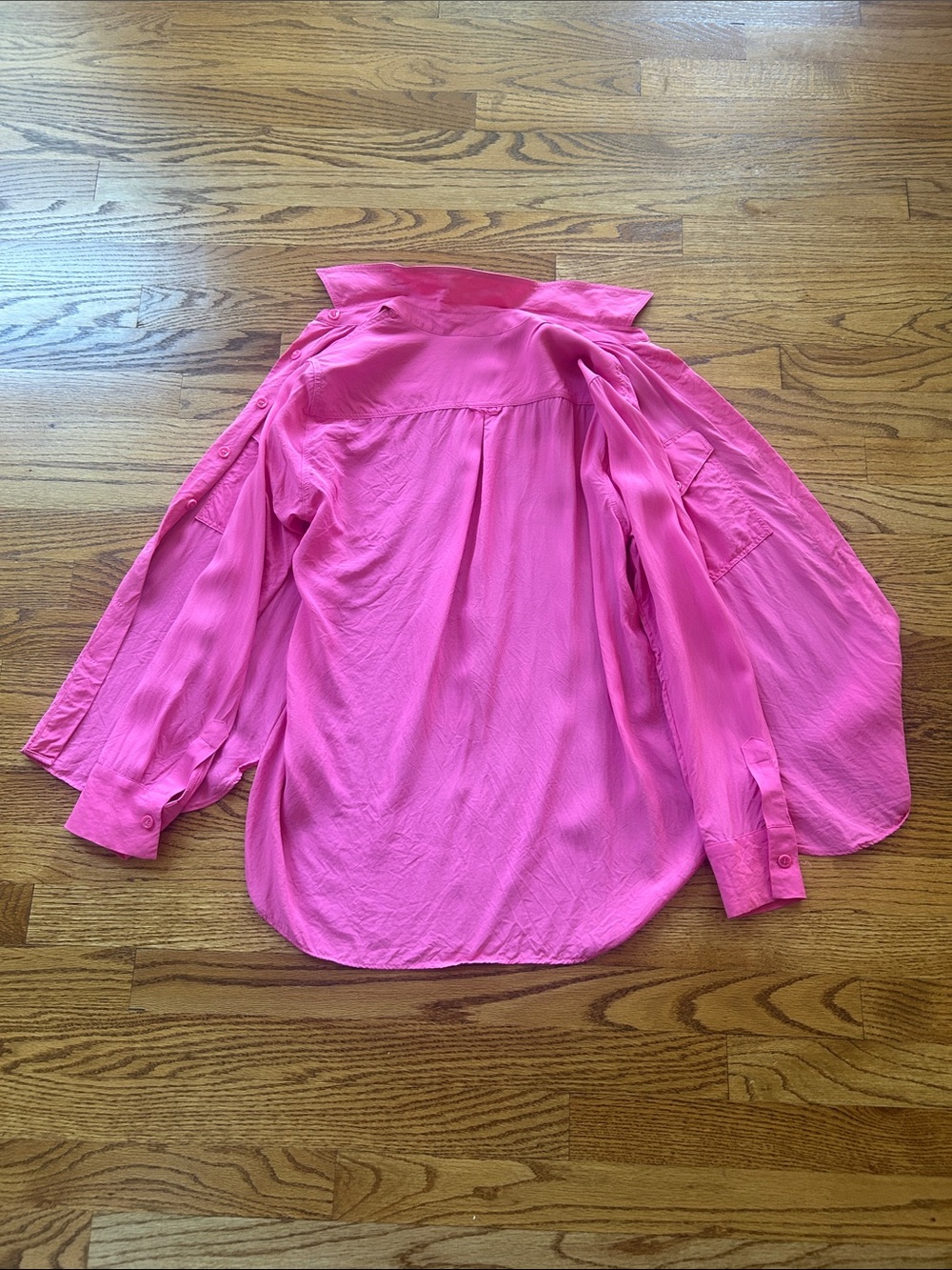 Zara Pink Blouse Size XS - Picture 5 of 7